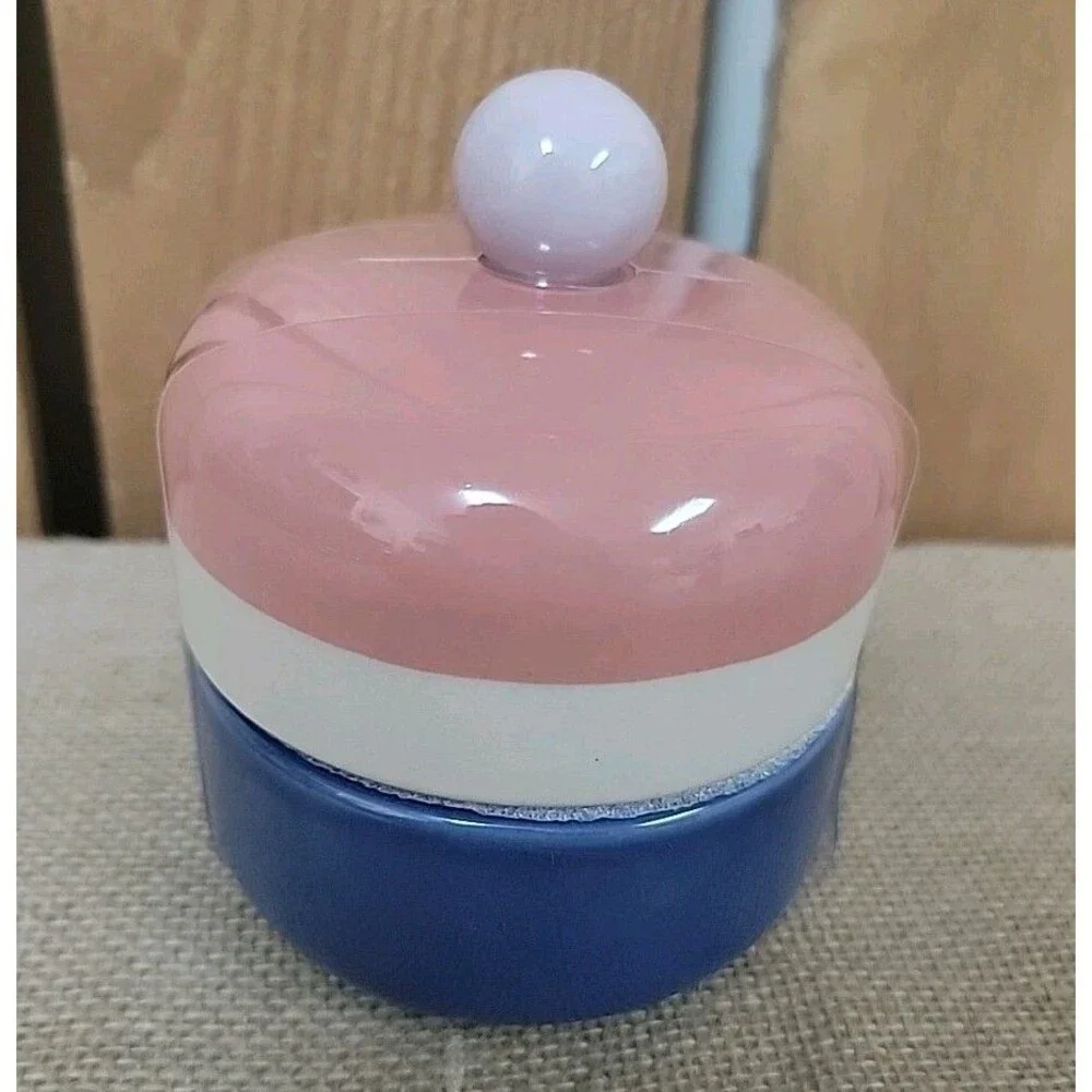 NEW Bath Canister Opalhouse Designed with Jungalow Stoneware Jar 5